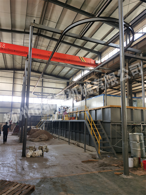 半自動環(huán)形電泳施工實(shí)景